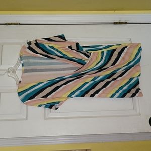 NWT Lane Bryant Faux Wrap Shirt 18/20